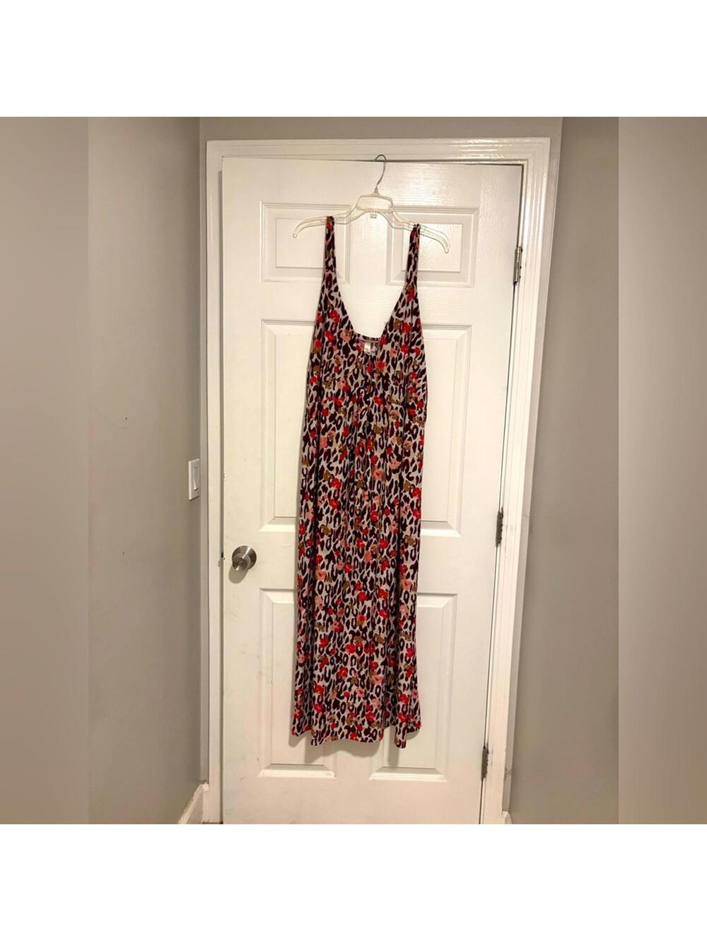 Cato Multicolor Animal Print Dress Plus Size